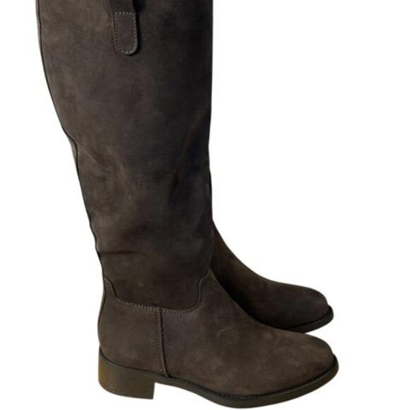 La Canadienne Women's Brown Shane Block Heel Boots - Picture 1 of 7